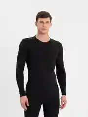 Черный термобелье мужское, спортивное, компрессионное