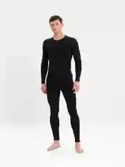 Черный термобелье мужское, спортивное, компрессионное
