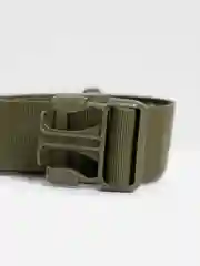 Зелёный хаки ремень тактический мужской, двухслойный