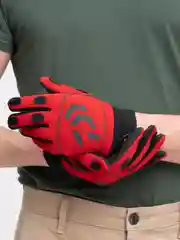 Алый перчатки рыболовные