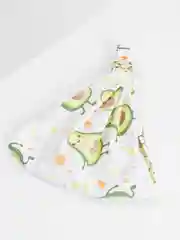 Мятный косынка детская, летняя, на резинке