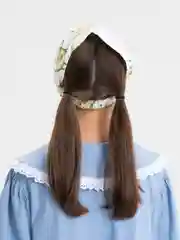 Мятный косынка детская, летняя, на резинке