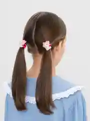 Слоновая кость резинки для волос Kuromi, My Melody 2шт в наборе аниме