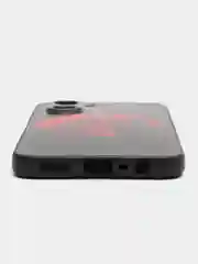 Синий меланж силиконовый чехол для Realme C33, с принтом, с рисунком (Реалми С33)