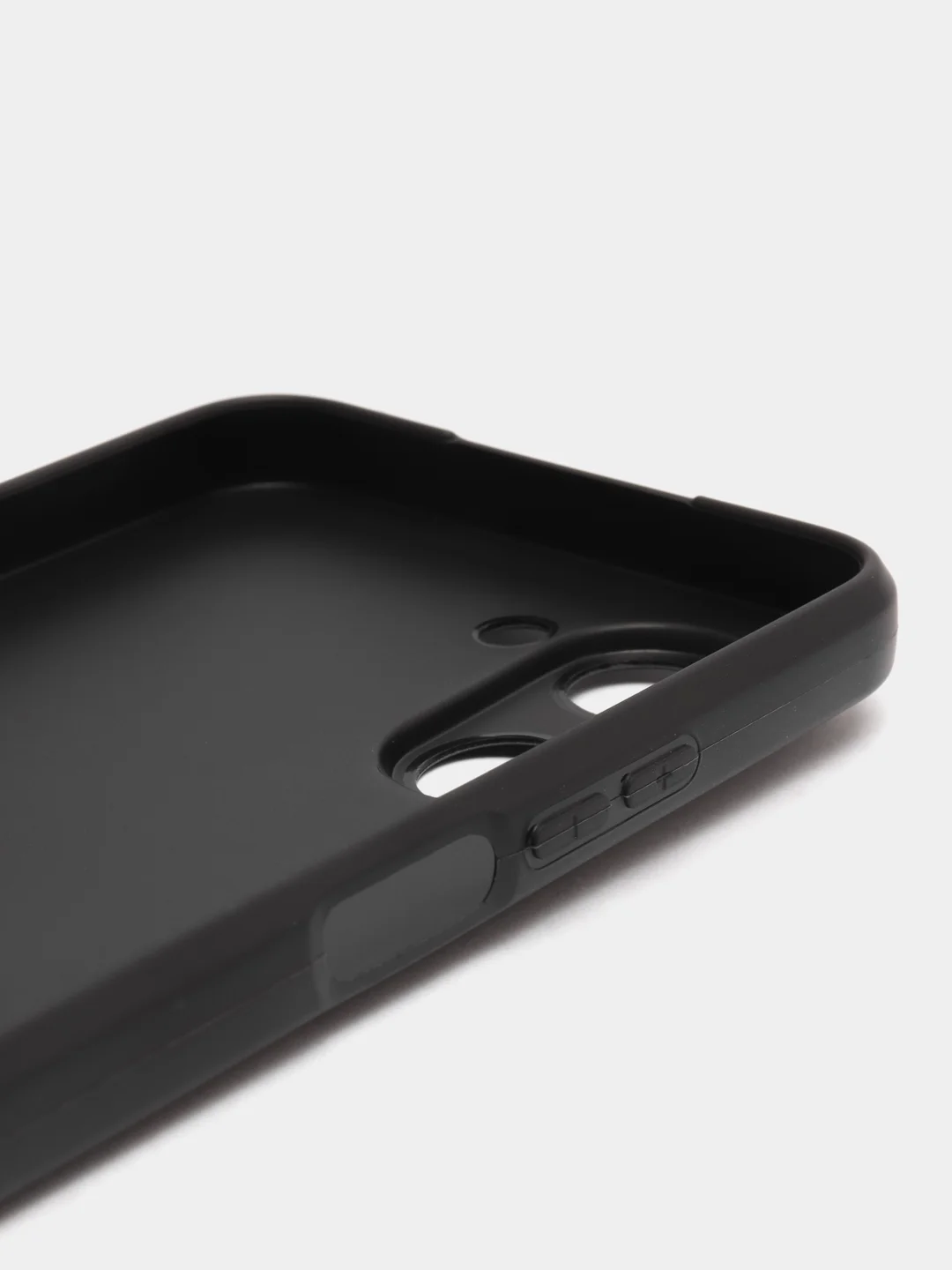 Синий меланж силиконовый чехол для Realme C33, с принтом, с рисунком (Реалми С33)
