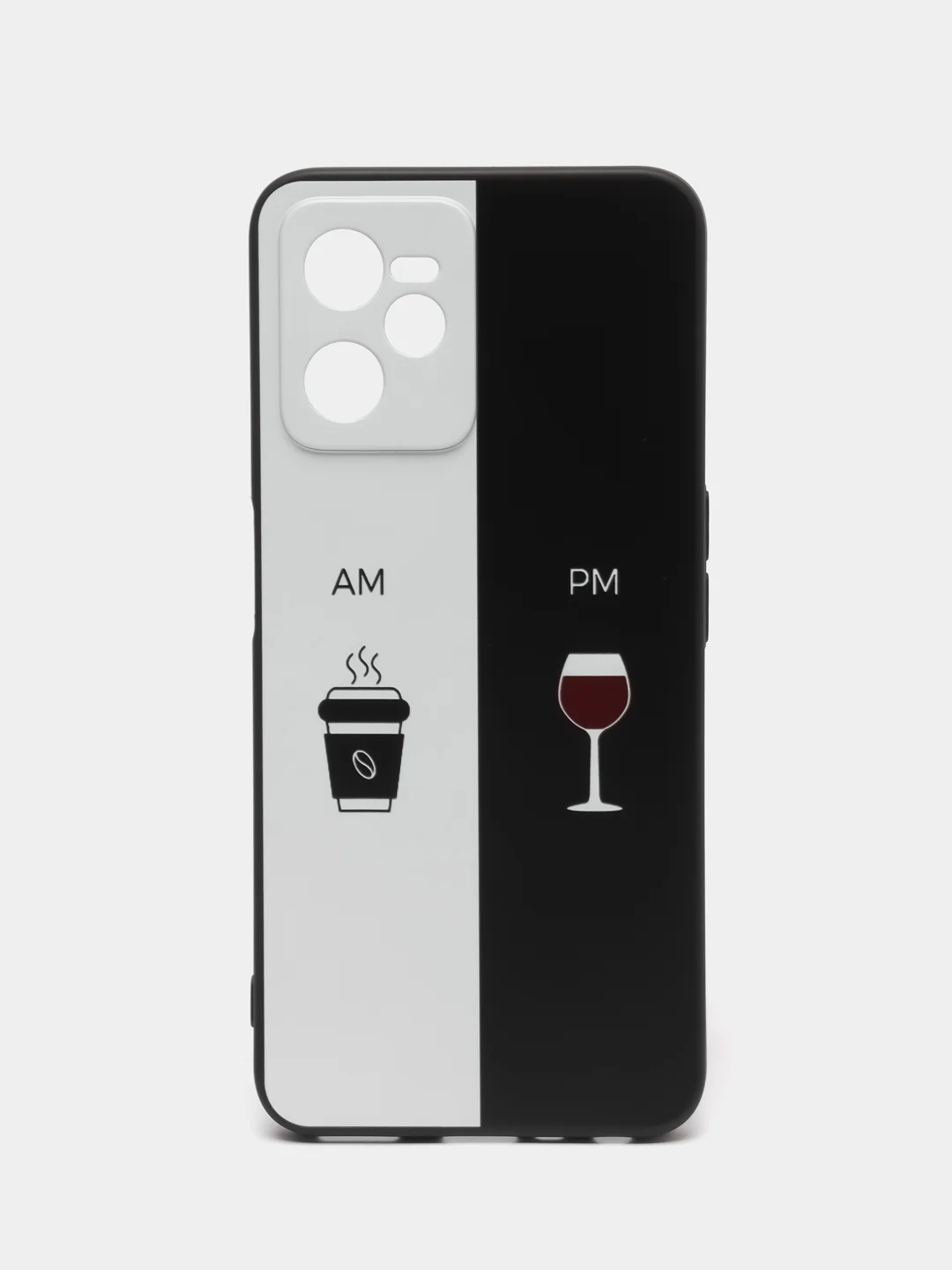 Бирюзовый силиконовый чехол для Realme C35 4G/Realme Narzo 50A Prime, с принтом