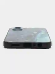 Тёмно-бирюзовый силиконовый чехол для Realme C33, с принтом, с рисунком (Реалми С33)