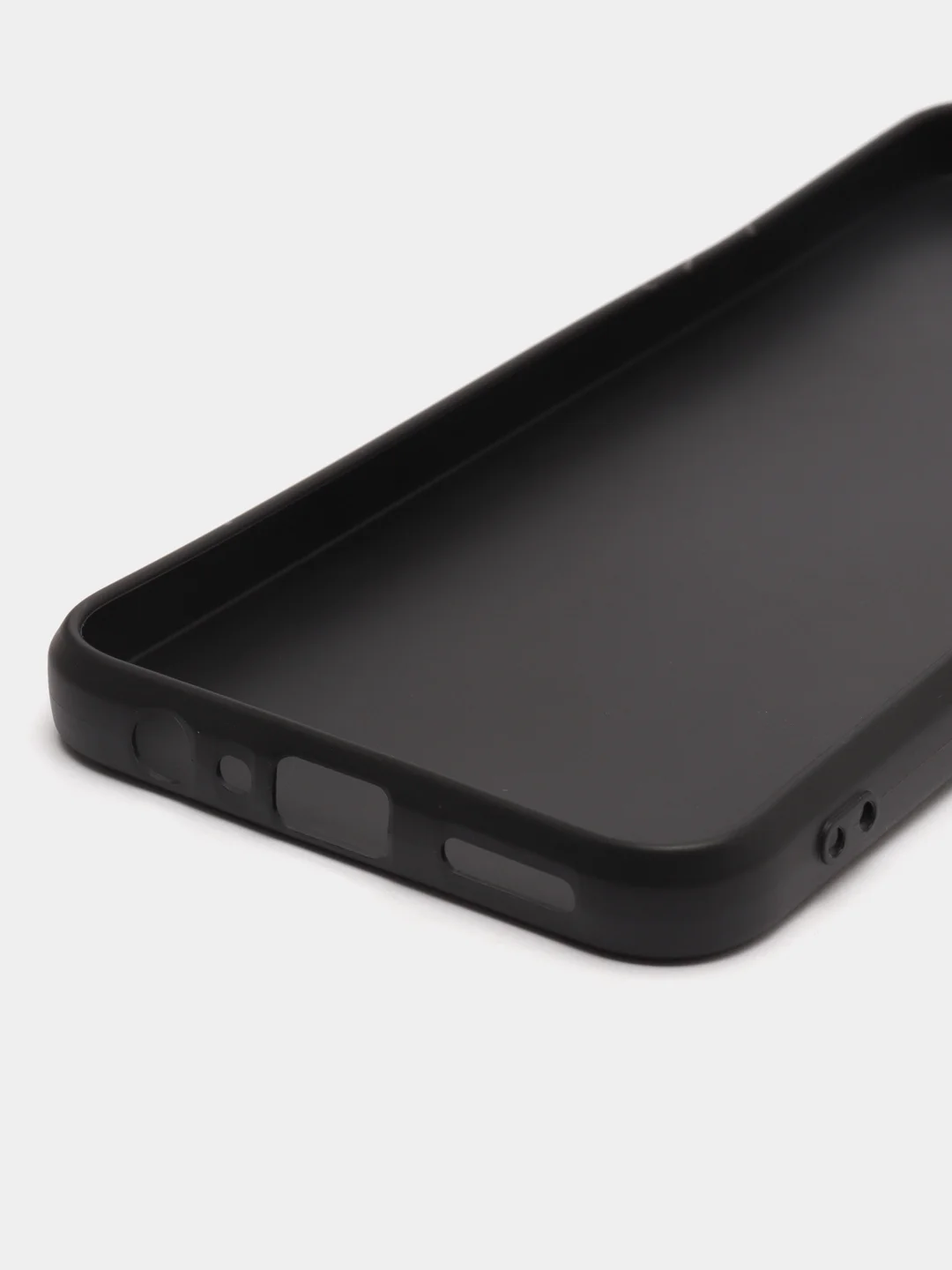 Тёмно-бирюзовый силиконовый чехол для Realme C33, с принтом, с рисунком (Реалми С33)