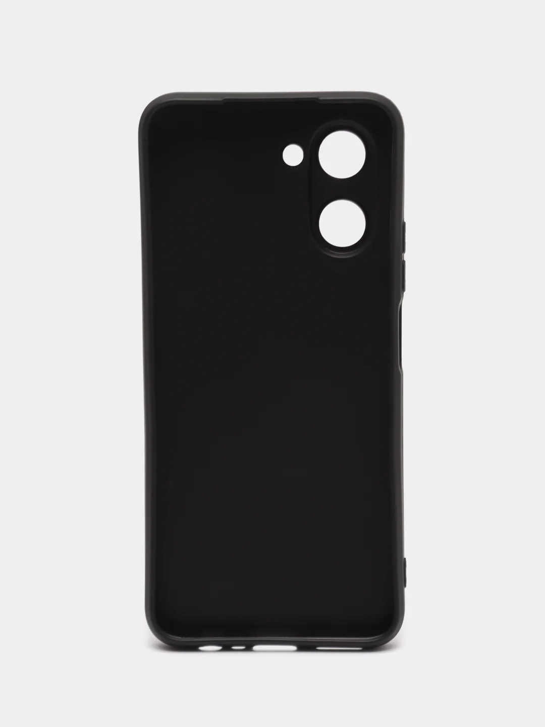 Серый силиконовый чехол для Realme C33, с принтом, с рисунком (Реалми С33)