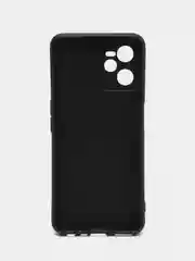 Тёмно-бордовый силиконовый чехол для Realme C35 4G/Realme Narzo 50A Prime, с принтом