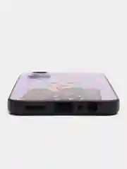 Пурпурный силиконовый чехол для Realme C33, с принтом, с рисунком (Реалми С33)