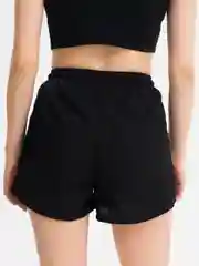 Черный шорты женские короткие