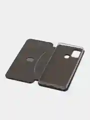 Темно-синий чехол-книжка Samsung Galaxy A21s (Самсунг Галакси А21с)