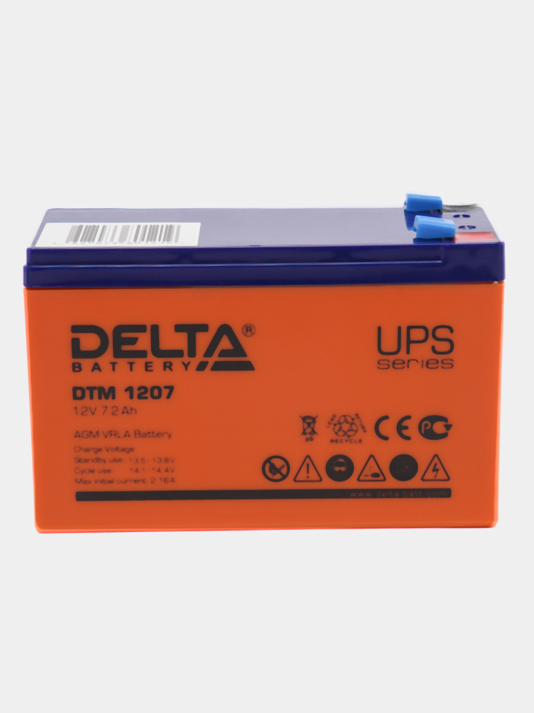 Dtm 1207 12v. Delta DTM 1207. АКБ Delta DTM 1207. Аккумуляторная батарея для ИБП Delta DTM 1207. Аккумулятор Дельта ДТМ 1207.