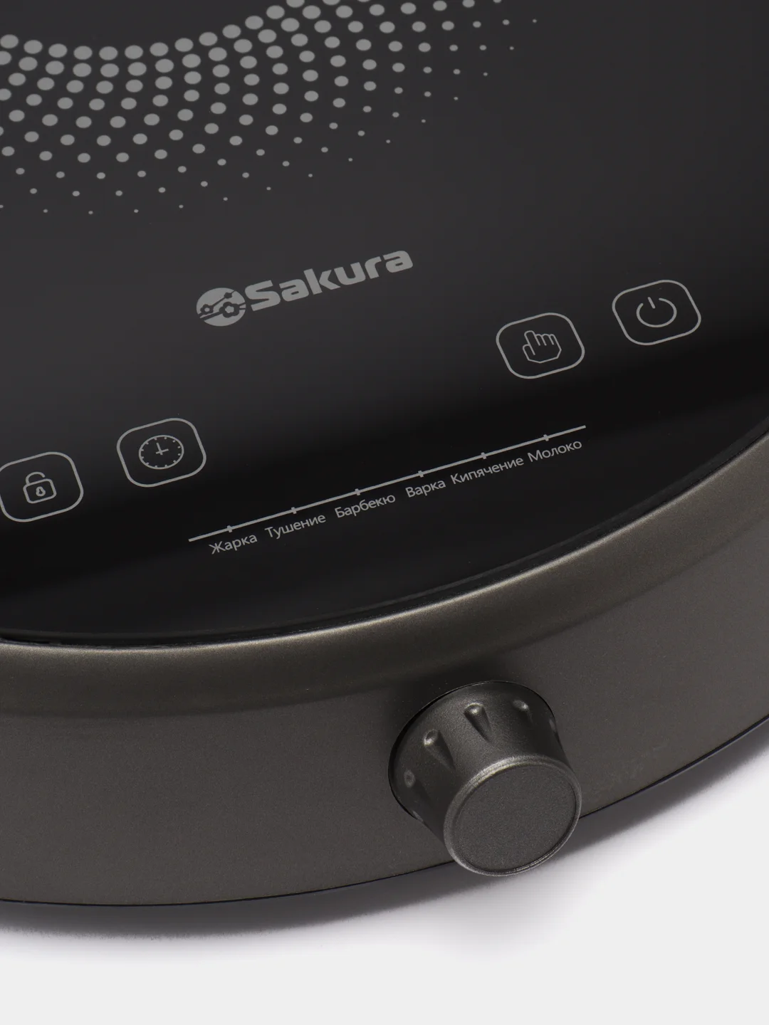 Плитка индукционная Sakura SA-7161S, 1 конф, стеклокерамика, 2400 Вт