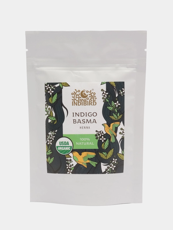 Хна Индиго Басма (Indigo Basma), Indibird, 50 г