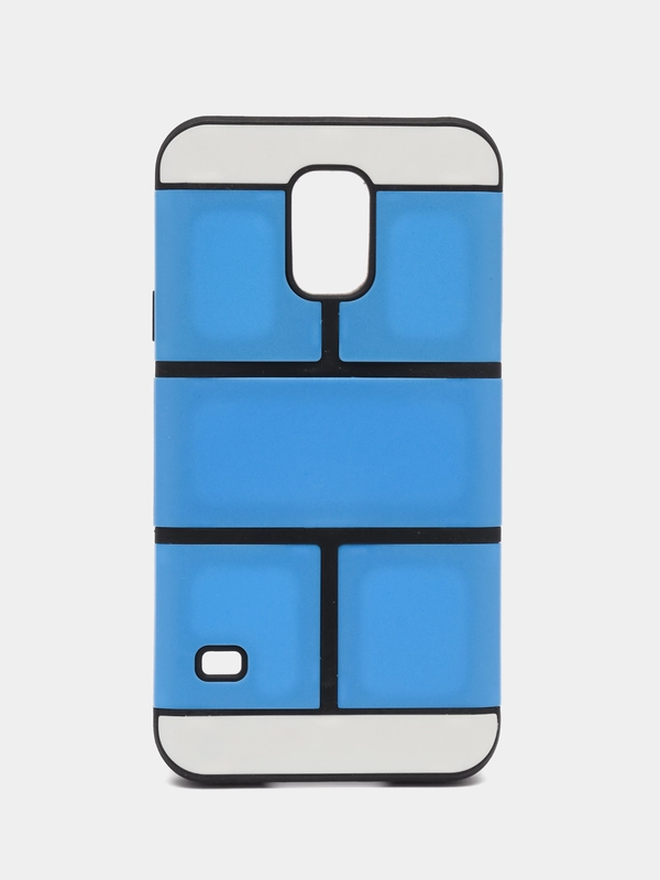 Пластиковый противоударный чехол Samsung S5 клетка