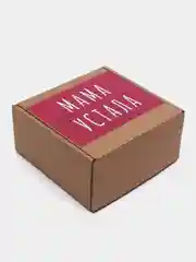 Розовый подарочный набор маме: фартук + кружка