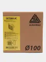 Вытяжной вентилятор 100 125 150 с обратным клапаном в кухню ванную туалет OPTIMA 4С