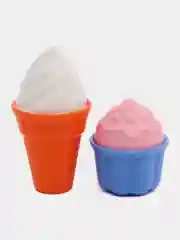 Желтый песочный набор "Мороженое", 4 предмета