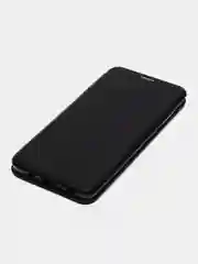 Черный samsung A01, A10, A11, A20, A30, A21S, A41, A50, A51, А52,A71, M21, M31, M31S чехол-книжка