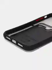 Черный чехол на iPhone XR, X, XS, 11, 12, 12Pro, 13, 13 Pro, с карманом для карт