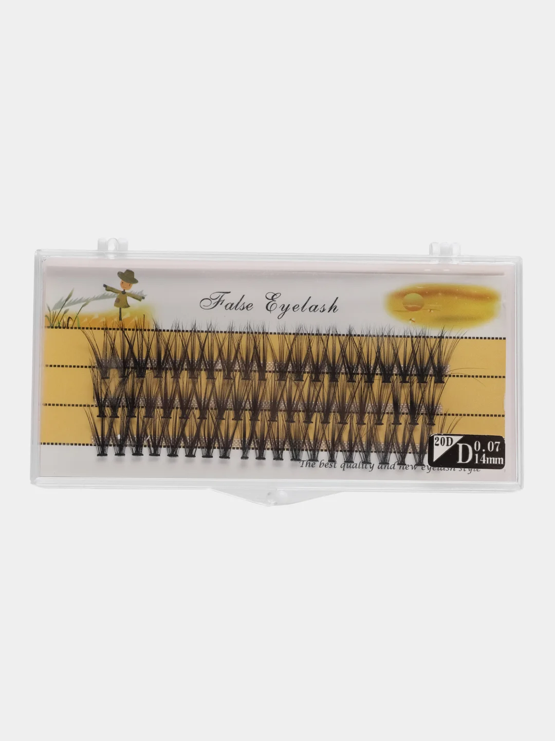 Пучки накладных ресниц False Eyelash 20D