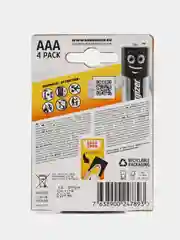 Батарейки Energizer пальчиковые АА и мизинчиковые ААА, 4 шт