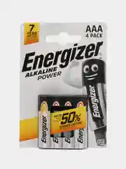 Батарейки Energizer пальчиковые АА и мизинчиковые ААА, 4 шт