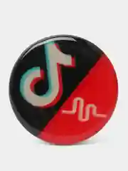 Рыжий попсокет "TikTok" для смартфона