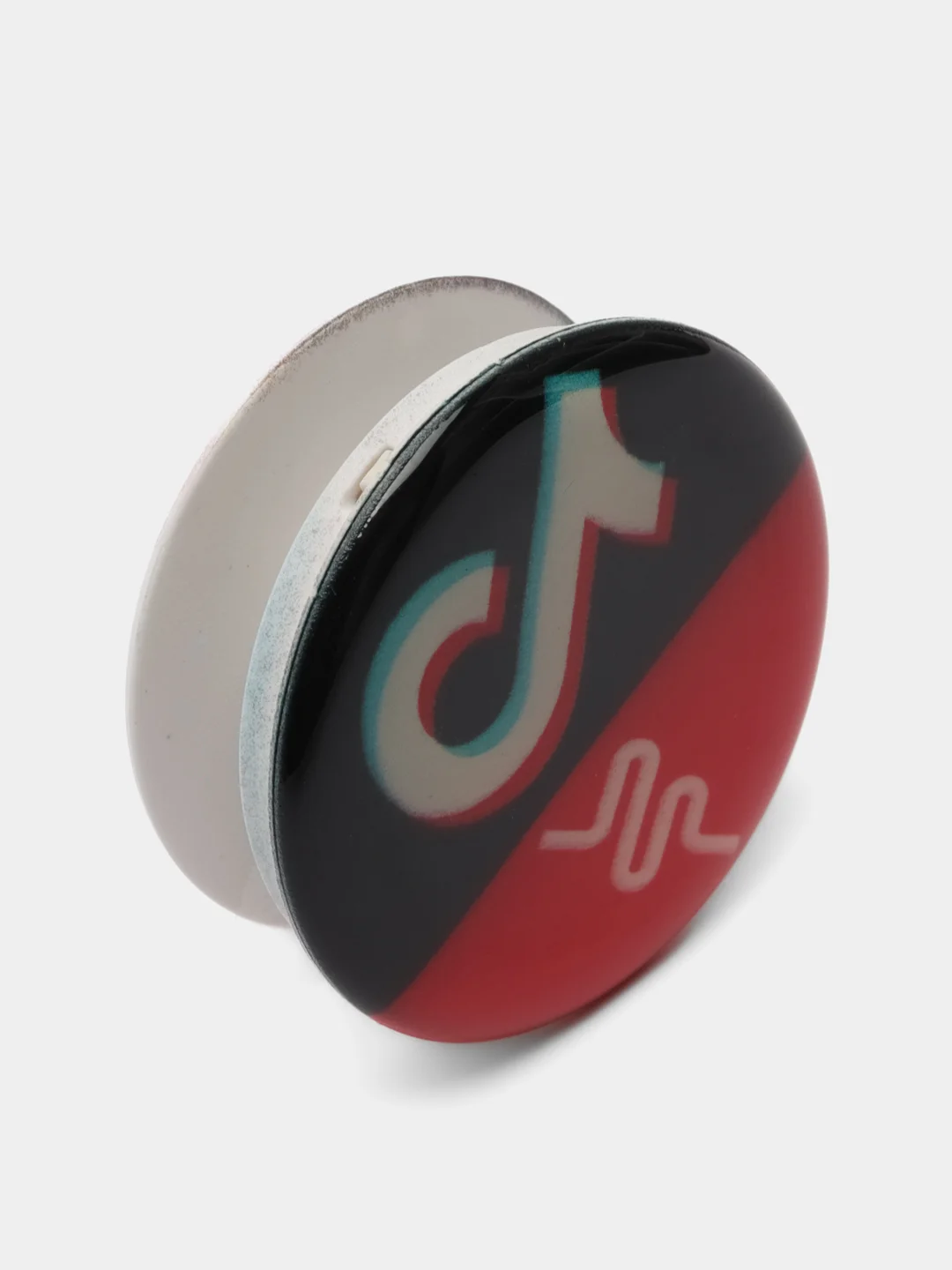 Рыжий попсокет "TikTok" для смартфона