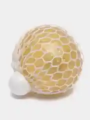 Желтый антистресс Сетка с блестками
