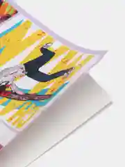 Голубой наклейки по аниме "Человек-бензопила" Chainsaw Man