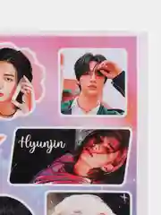 Желтый наклейки Stray Kids Kpop, Стрей Кидс, Кпоп, стикеры, стикерпак
