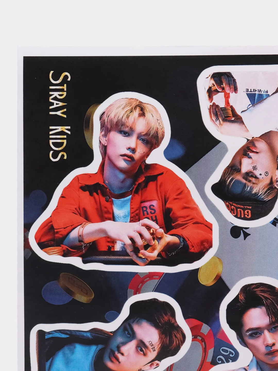 Индиго наклейки Stray Kids Kpop, Стрей Кидс, Кпоп, стикеры, стикерпак