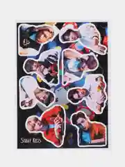Индиго наклейки Stray Kids Kpop, Стрей Кидс, Кпоп, стикеры, стикерпак