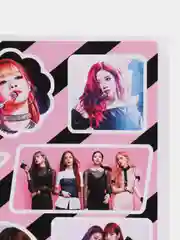 Голубой наклейки Кпоп Black Pink Kpop