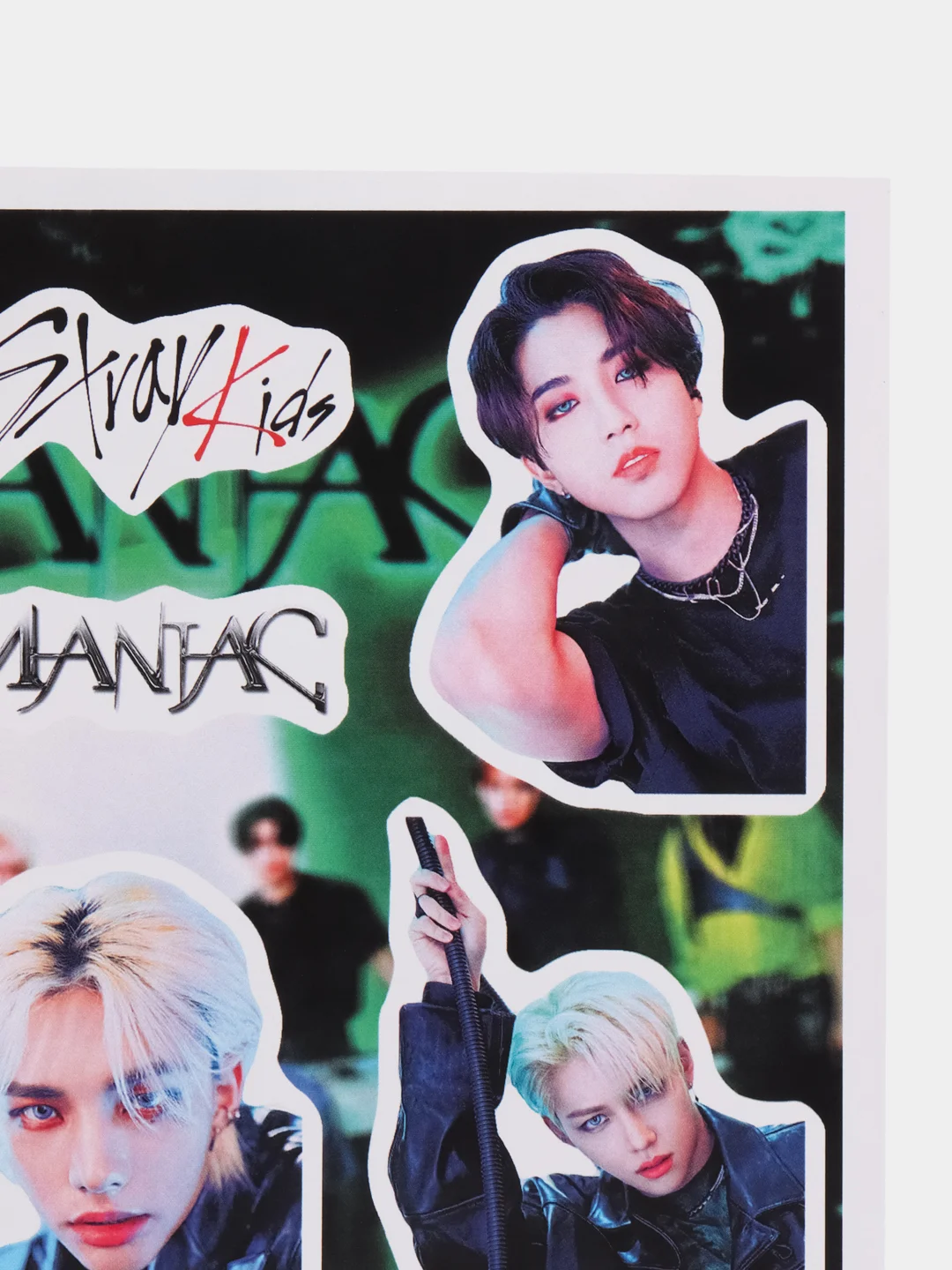 Золотой наклейки Stray Kids Kpop, Стрей Кидс, Кпоп, стикеры, стикерпак