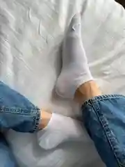 Носки женские, белые, короткие