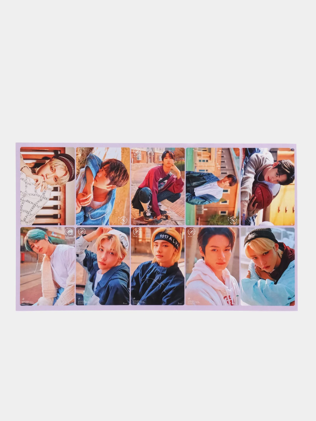 Мятный наклейки K-POP Stray Kids