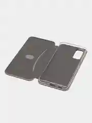 Золотой чехол-книжка для Samsung S11E/S20 6.2" (Самсунг галакси с11е), золотой и черный цвета