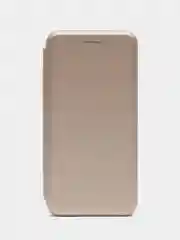 Золотой чехол-книжка для Samsung S11E/S20 6.2" (Самсунг галакси с11е), золотой и черный цвета