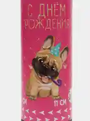 Красный хлопушка пружинная, 11 см, серпантин, хлопушки для праздника