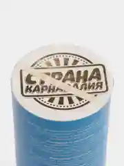 Лазурный хлопушка пружинная, 11 см, серпантин, хлопушки для праздника