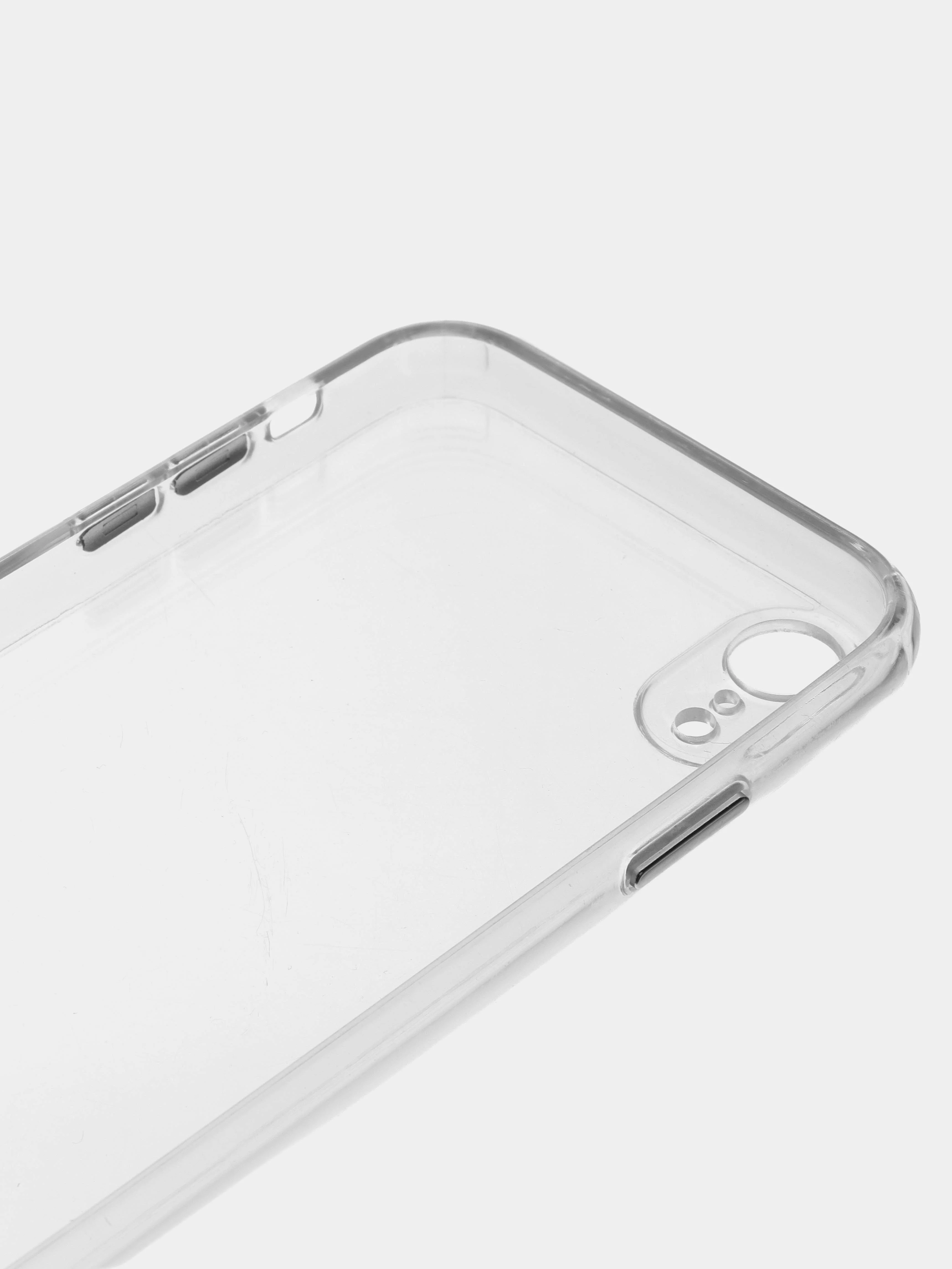 Чехол силиконовый для iPhone 7, 8, 11, 12,12Pro, 13,13Pro, 14,14Pro,14Pro Max, прозрачный