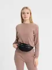 Черный сумка на пояс, Барсетка. Поясная сумка