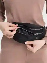 Черный сумка на пояс, Барсетка. Поясная сумка
