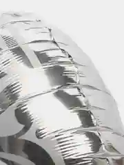 Серебряный воздушный шар фольгированный "Бабочка"