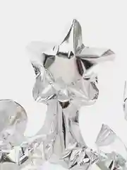 Серый металлик корона надувная, фольгированный шар для детей