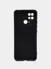 Оранжевый силиконовый чехол для Xiaomi Redmi 10C, Poco C40, (Сяоми Редми 10С / Поко С40), с рисунком, с принтом